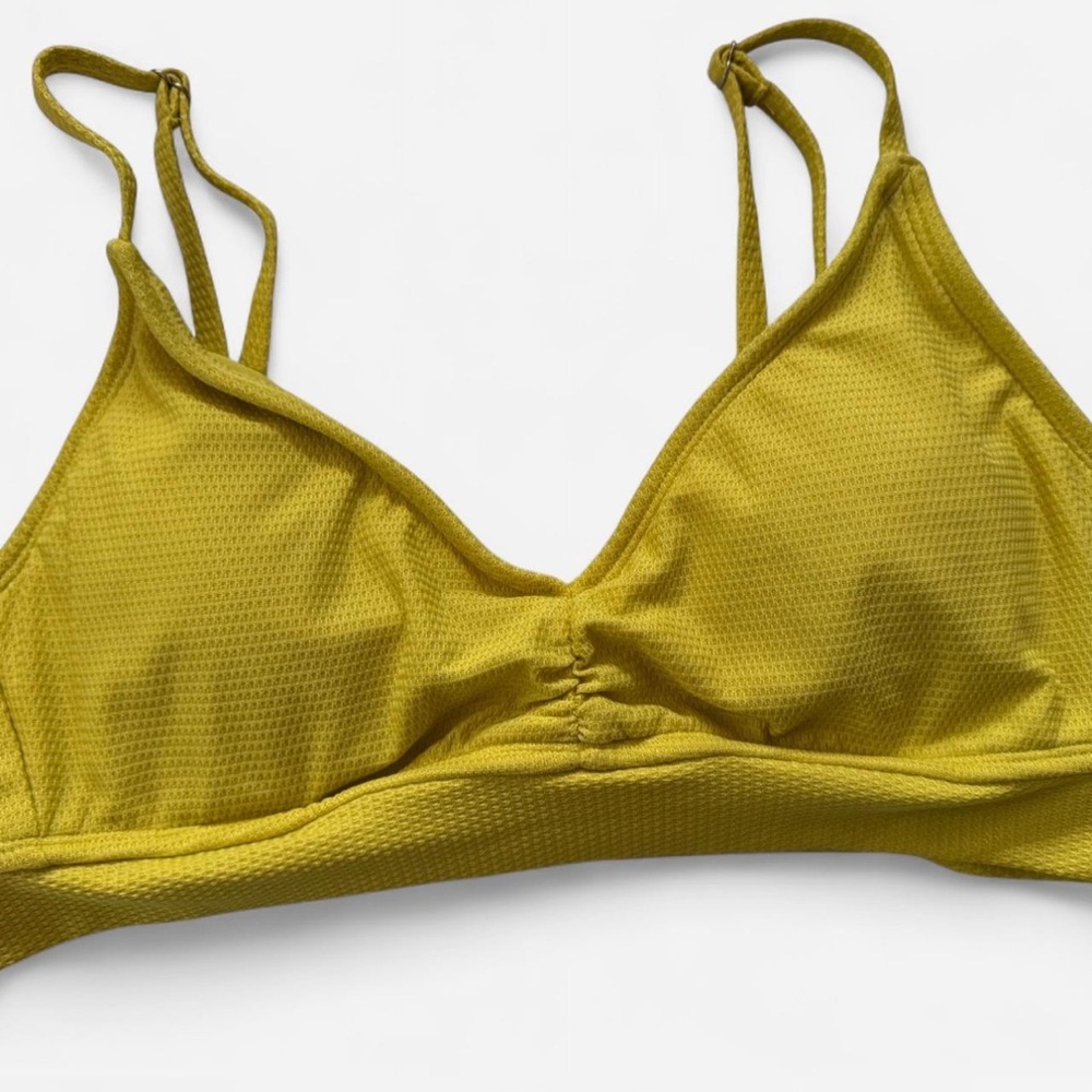 Shade & Shore Mustard Yellow One Piece Swimsuit